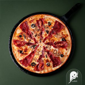 خرید آنلاین پیتزا بیکن کافه رستوران لمنز بهترین فست فود قیطریه اندرزگو چیذر