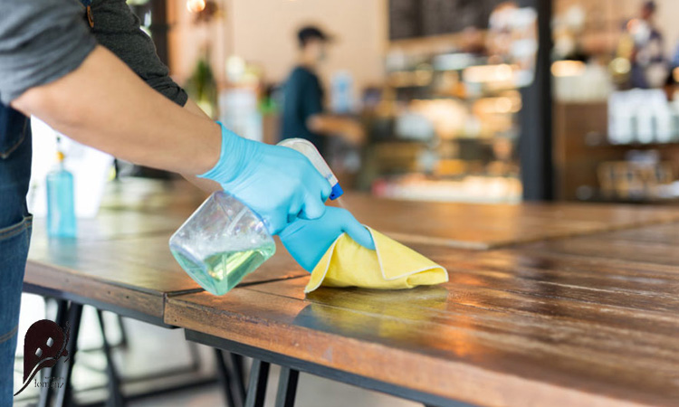 چگونه رستوران خود را به طور اصولی تمیز کنیم؟ 2 تمیز کردن سالن غذاخوری رستوران