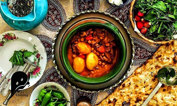 نقش گوشت و سبزیجات در غذاهای ایرانی