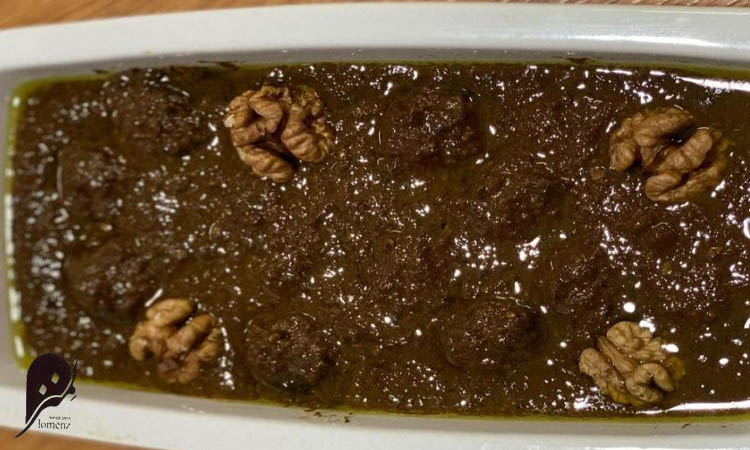 خورشت فسنجان با گوشت چرخ کرده قلقلی 2 راز پخت یک خورش فسنحان غلیظ و خوشمزه
