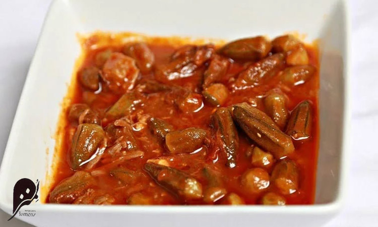 طرز تهیه خورش بامیه با گوشت 2 طرز تهیه خورشت بامیه