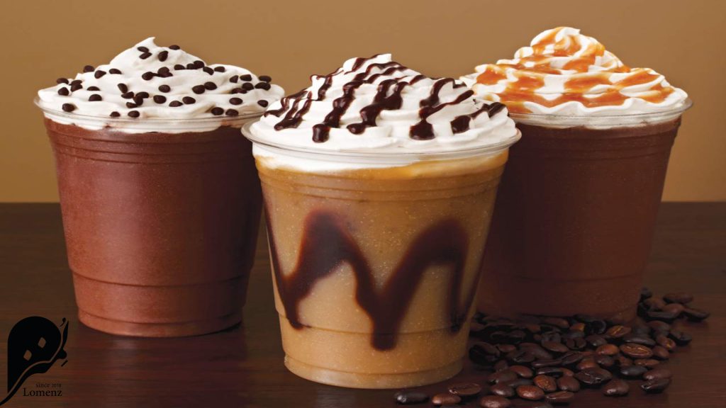 انواع نوشیدنی های کافه ای و معرفی آنها 6 فرپه یکی از انواع نوشیدنی کافه ای