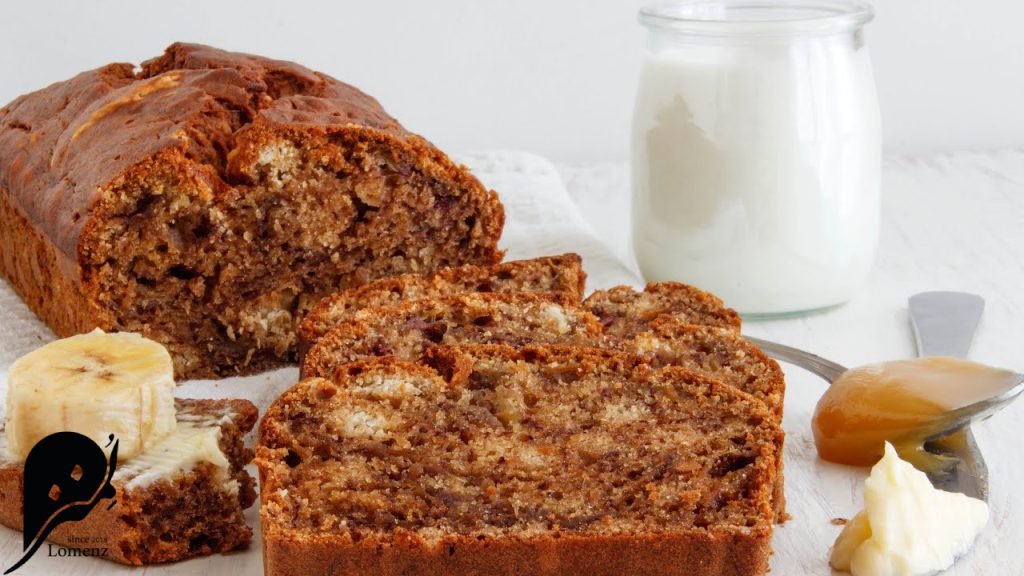 طرز تهیه نان موزی خوشمزه 2 مواد مور نیاز برای تهیه نان موزی